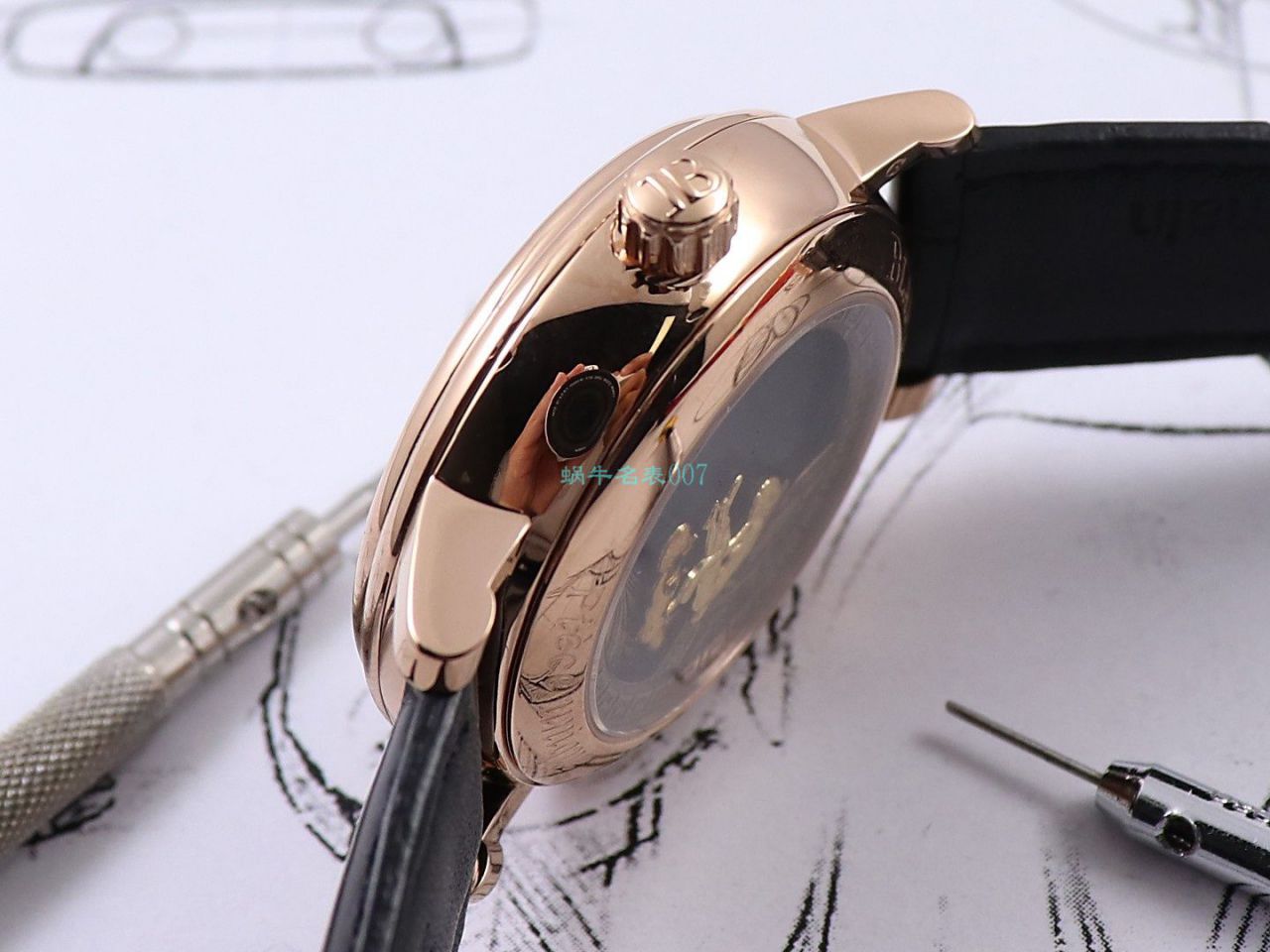 ZS Factory  Replica Blancpain 艺术大师春宫 Watches 6033-3642-55A wrist watches  / BP072