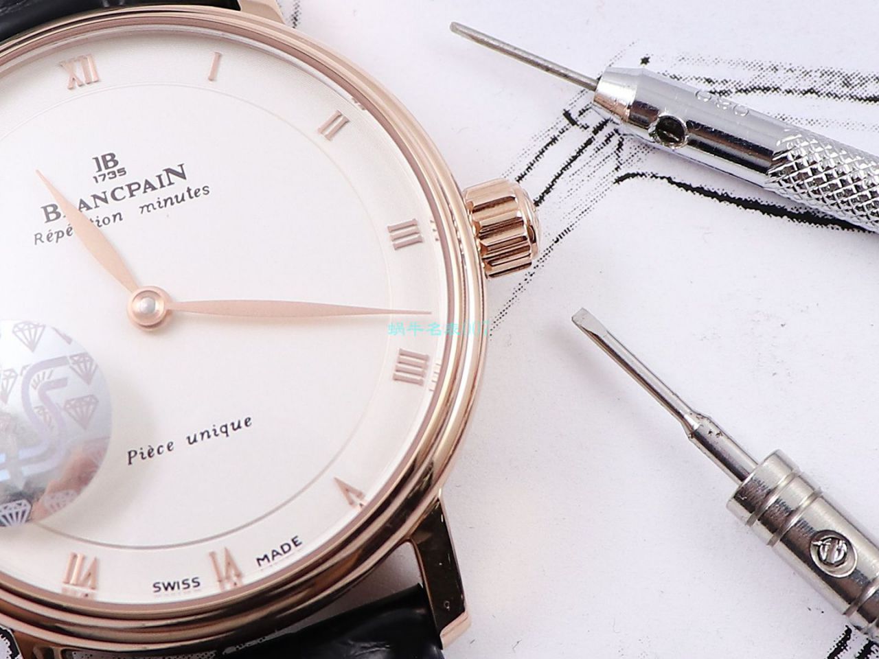 ZS Factory  Replica Blancpain 艺术大师春宫 Watches 6033-3642-55A wrist watches  / BP072