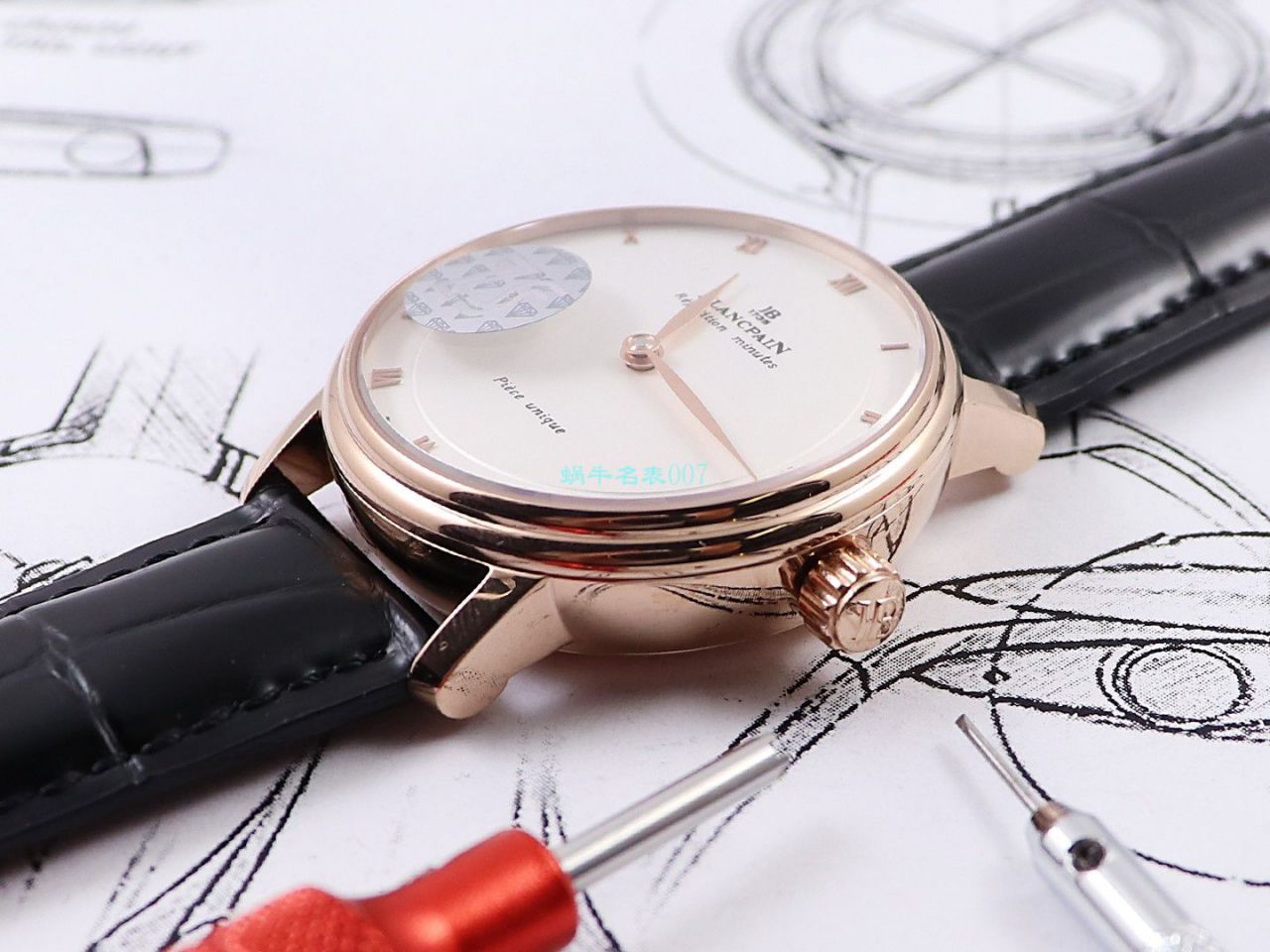 ZS Factory  Replica Blancpain 艺术大师春宫 Watches 6033-3642-55A wrist watches  / BP072