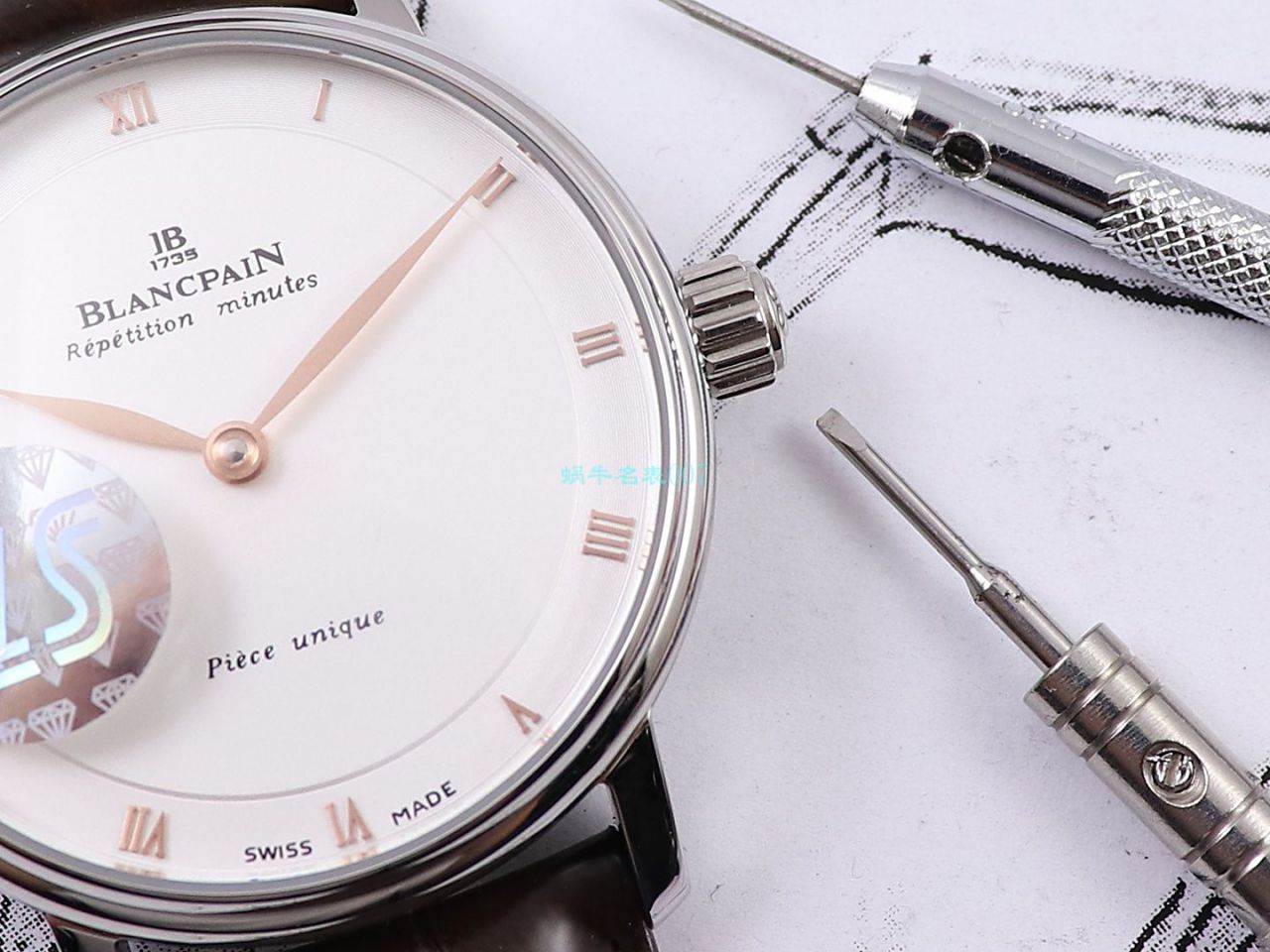 ZS Factory  Replica Blancpain 艺术大师春宫 Watches 6033-3642-55A wrist watches  / BP072