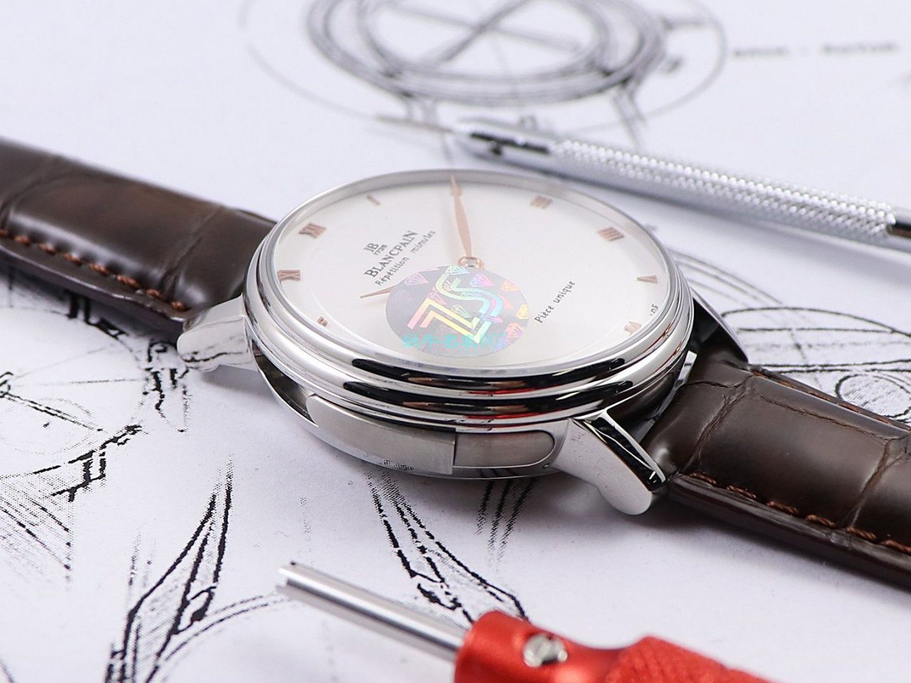 ZS Factory  Replica Blancpain 艺术大师春宫 Watches 6033-3642-55A wrist watches  / BP072