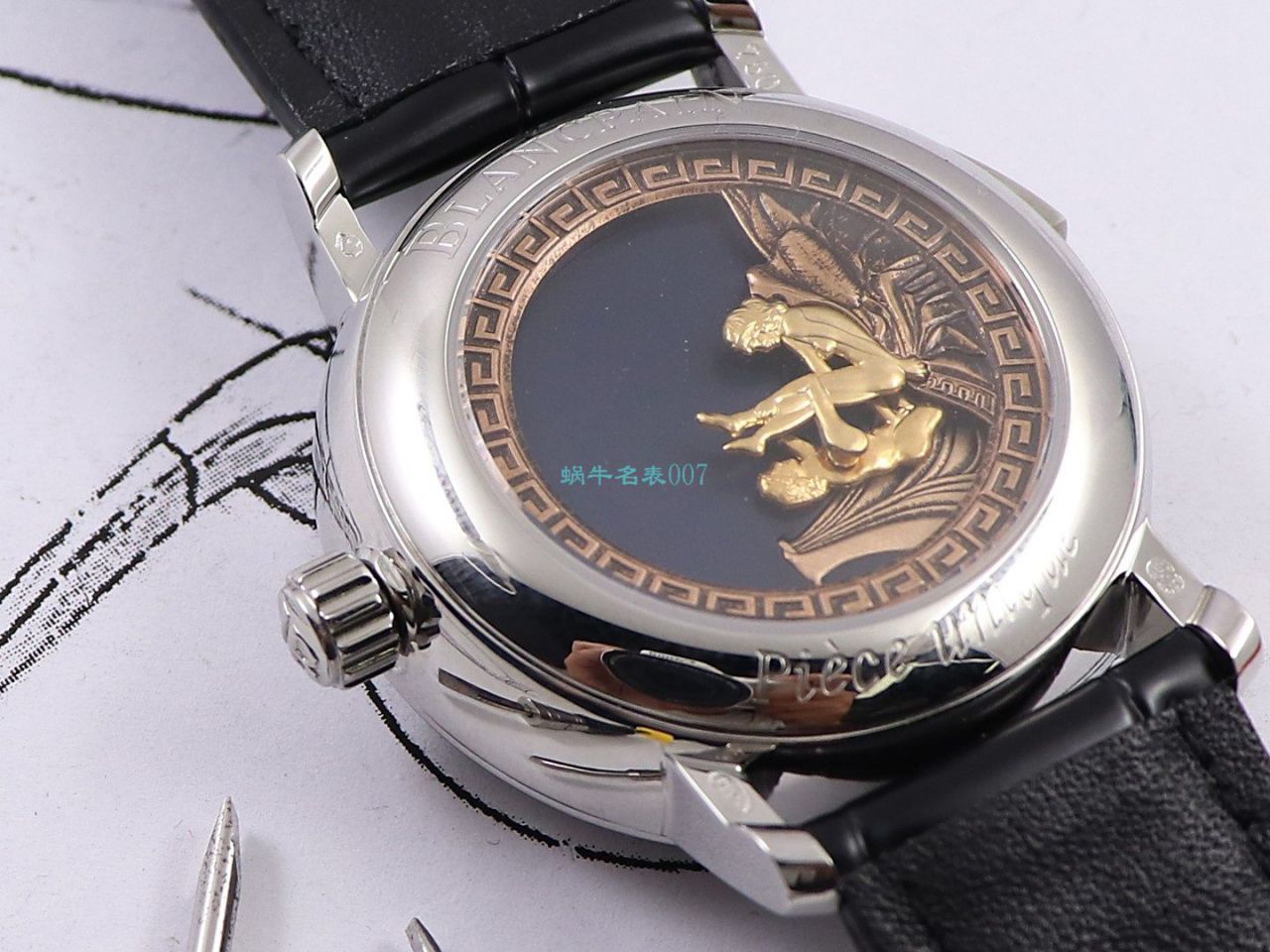 ZS Factory  Replica Blancpain 艺术大师春宫 Watches 6033-3642-55A wrist watches  / BP072