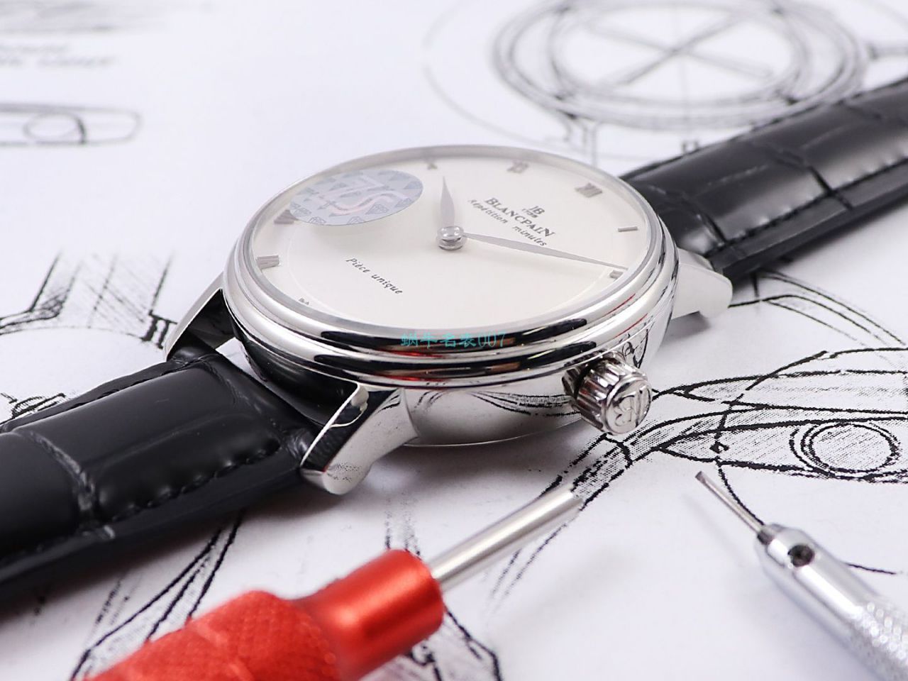 ZS Factory  Replica Blancpain 艺术大师春宫 Watches 6033-3642-55A wrist watches  / BP072