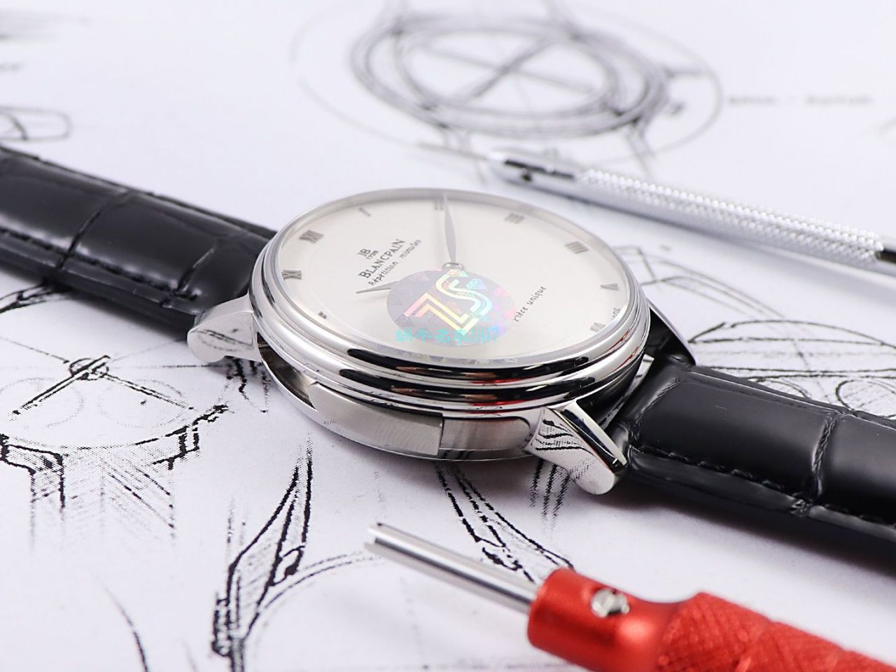 ZS Factory  Replica Blancpain 艺术大师春宫 Watches 6033-3642-55A wrist watches  / BP072