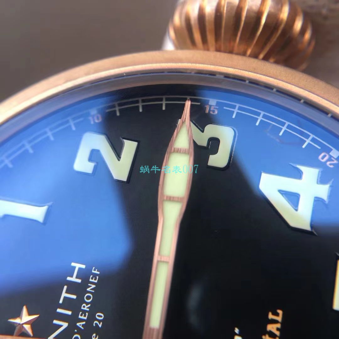 XF Factory  High quality  Replica Watches 最新升级真力时飞行员青铜大飞29.2430.679/21.C753 wrist watches  / ZSL061