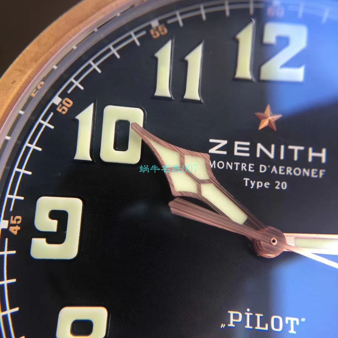 XF Factory  High quality  Replica Watches 最新升级真力时飞行员青铜大飞29.2430.679/21.C753 wrist watches  / ZSL061