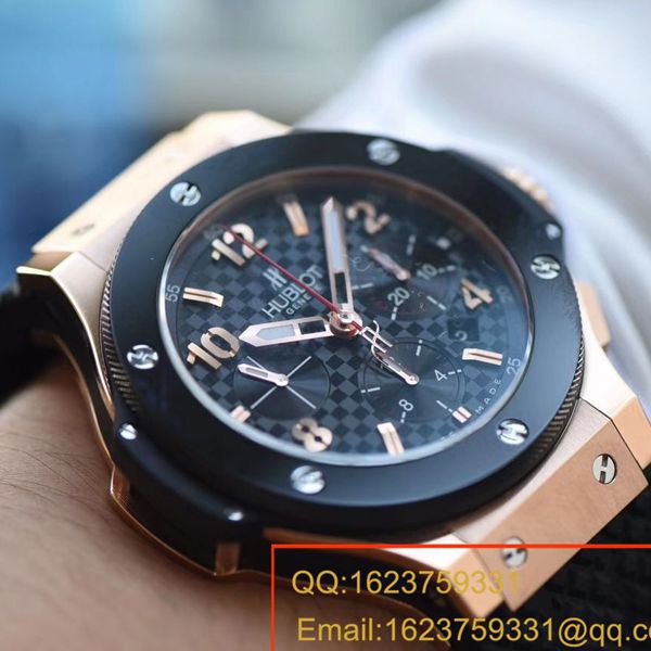 【 Video analysis 】V6 Factory  High quality  Replica Watches  hublot  big bang 301.PB.131.RX wrist watches 