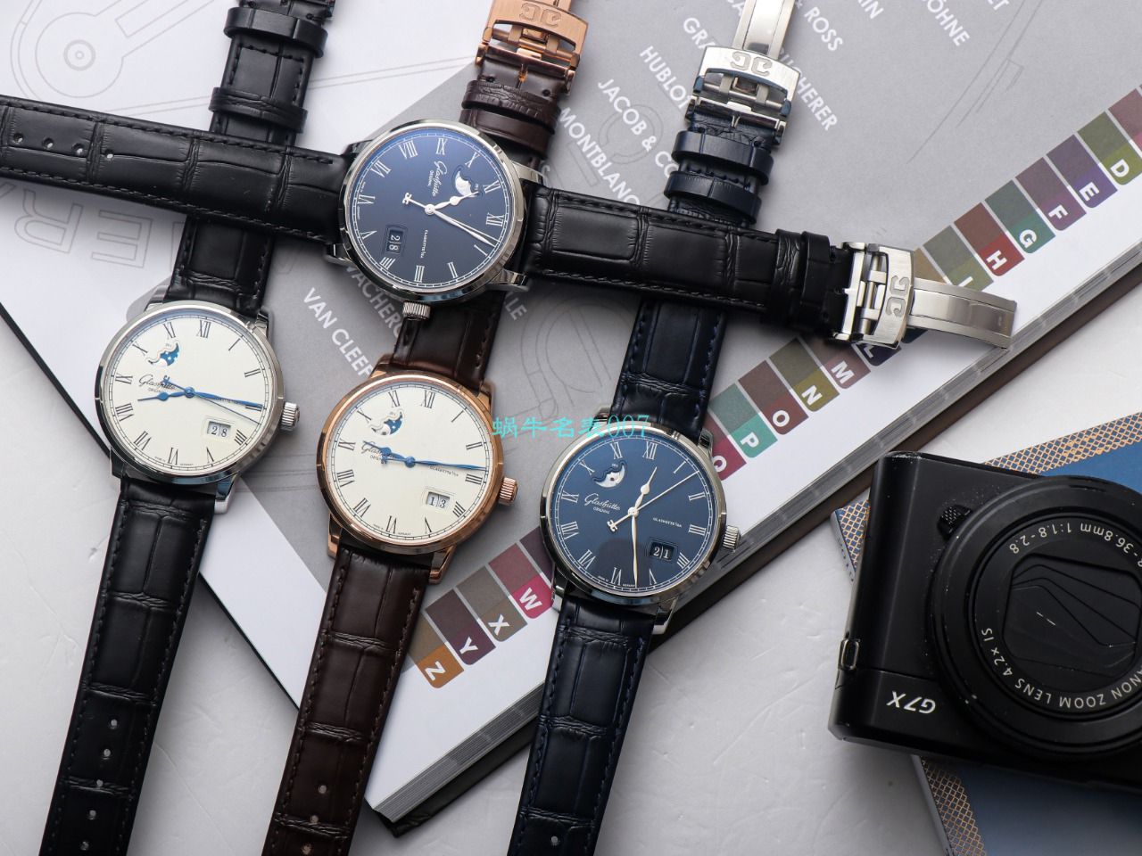 V9 Factory  High quality  Replica Watches glashuette original原创议员100-04-32-12-50，100-04-32-15-50大日历 / GLA061
