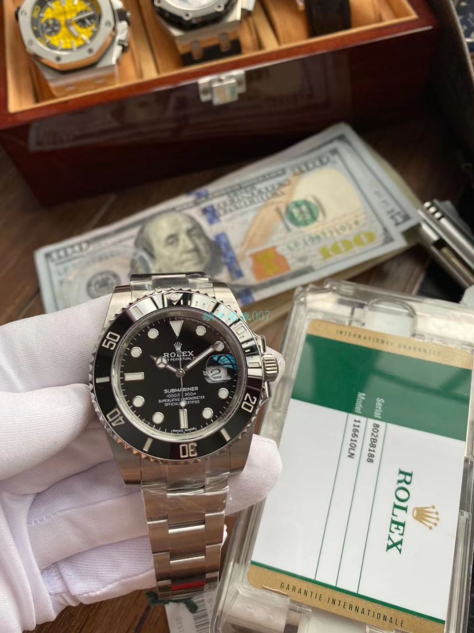 V6 Factory  top 新作 Replica Copy  Rolex  Submariner 116610LN-97200 Watches  / R639V6