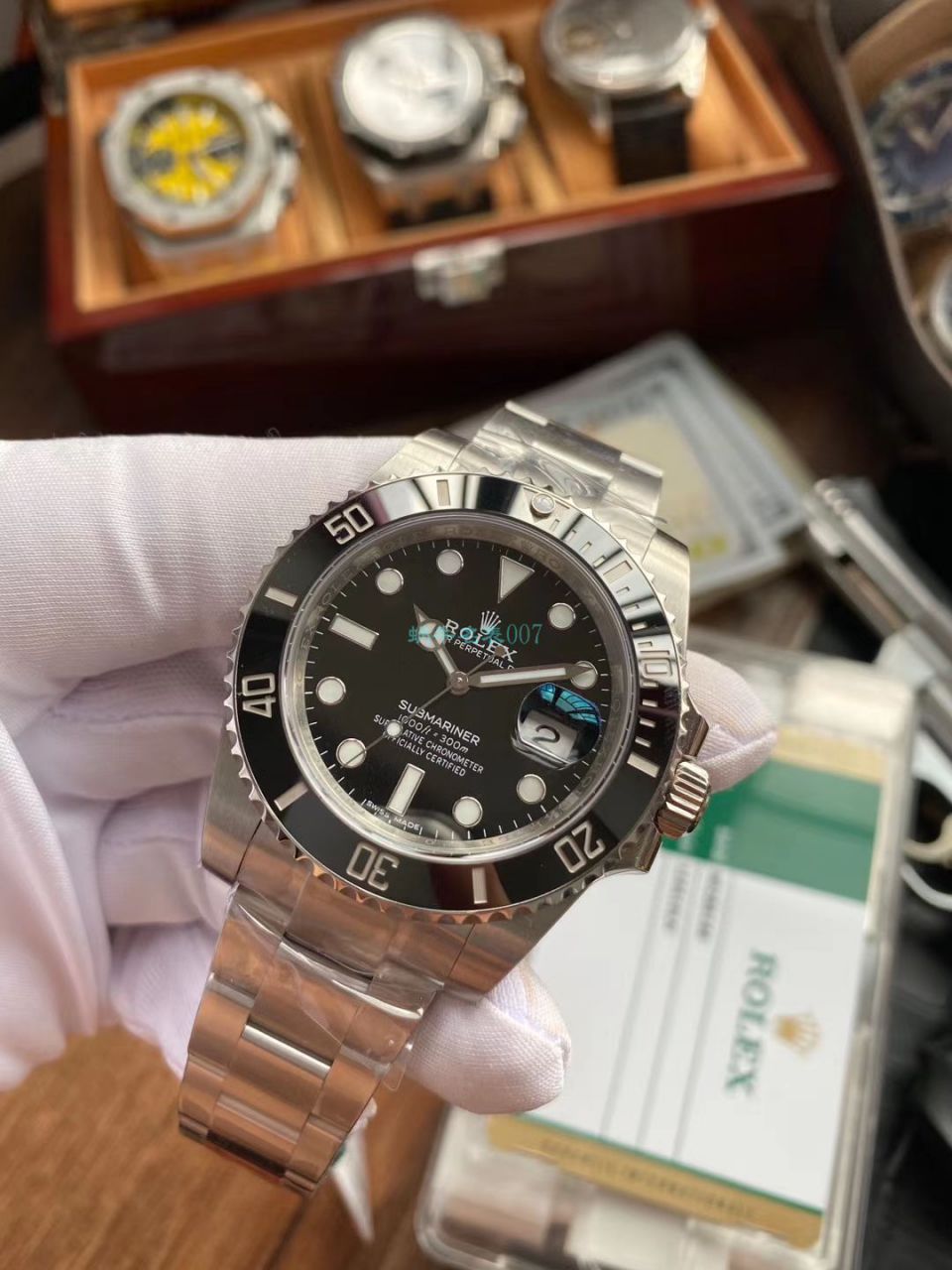 V6 Factory  top 新作 Replica Copy  Rolex  Submariner 116610LN-97200 Watches  / R639V6