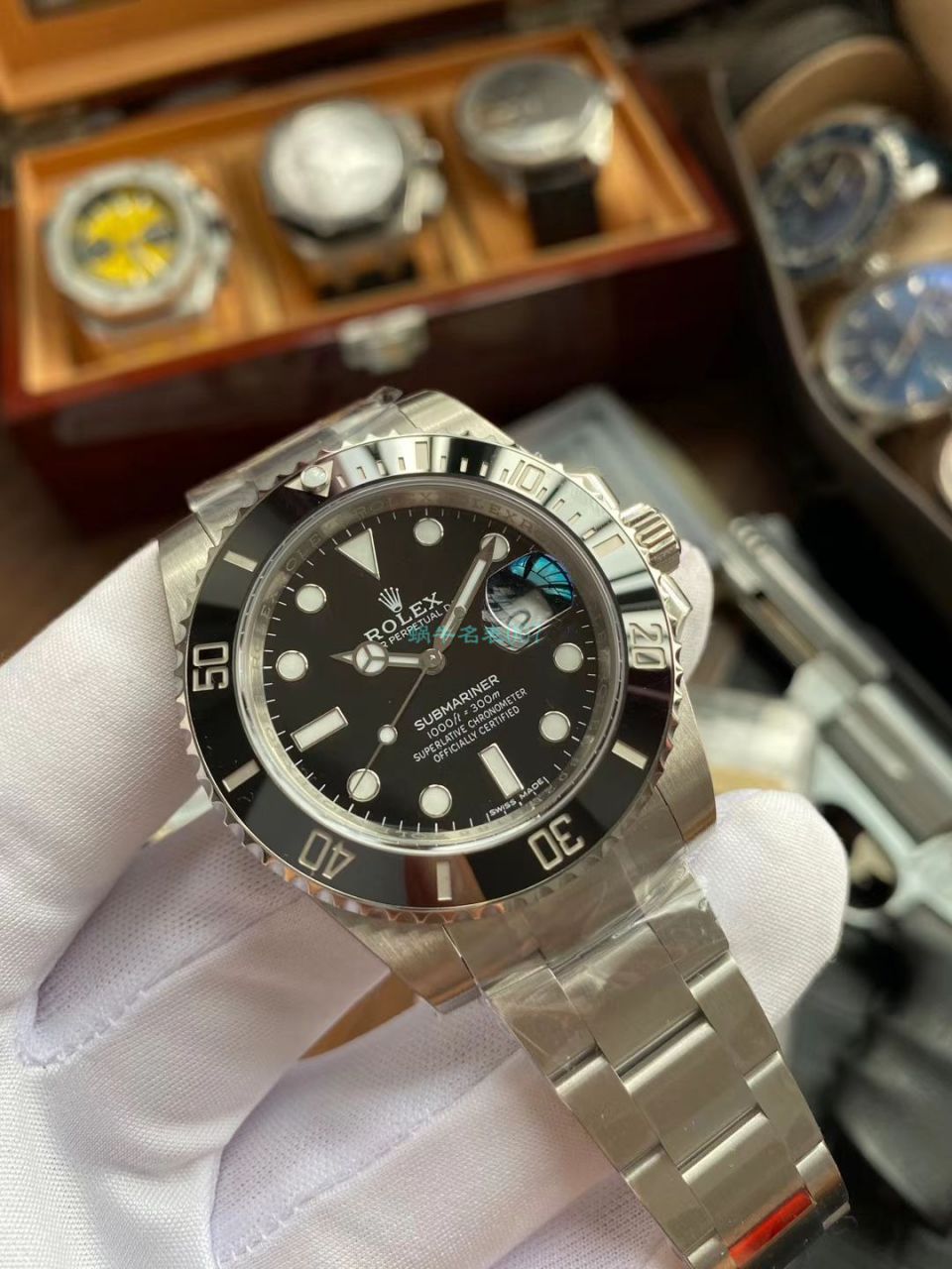 V6 Factory  top 新作 Replica Copy  Rolex  Submariner 116610LN-97200 Watches  / R639V6