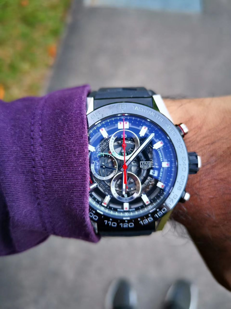 XF Factory  TAG Heuer 卡莱拉系列CAR201V.BA0714 wrist watches  / TG105