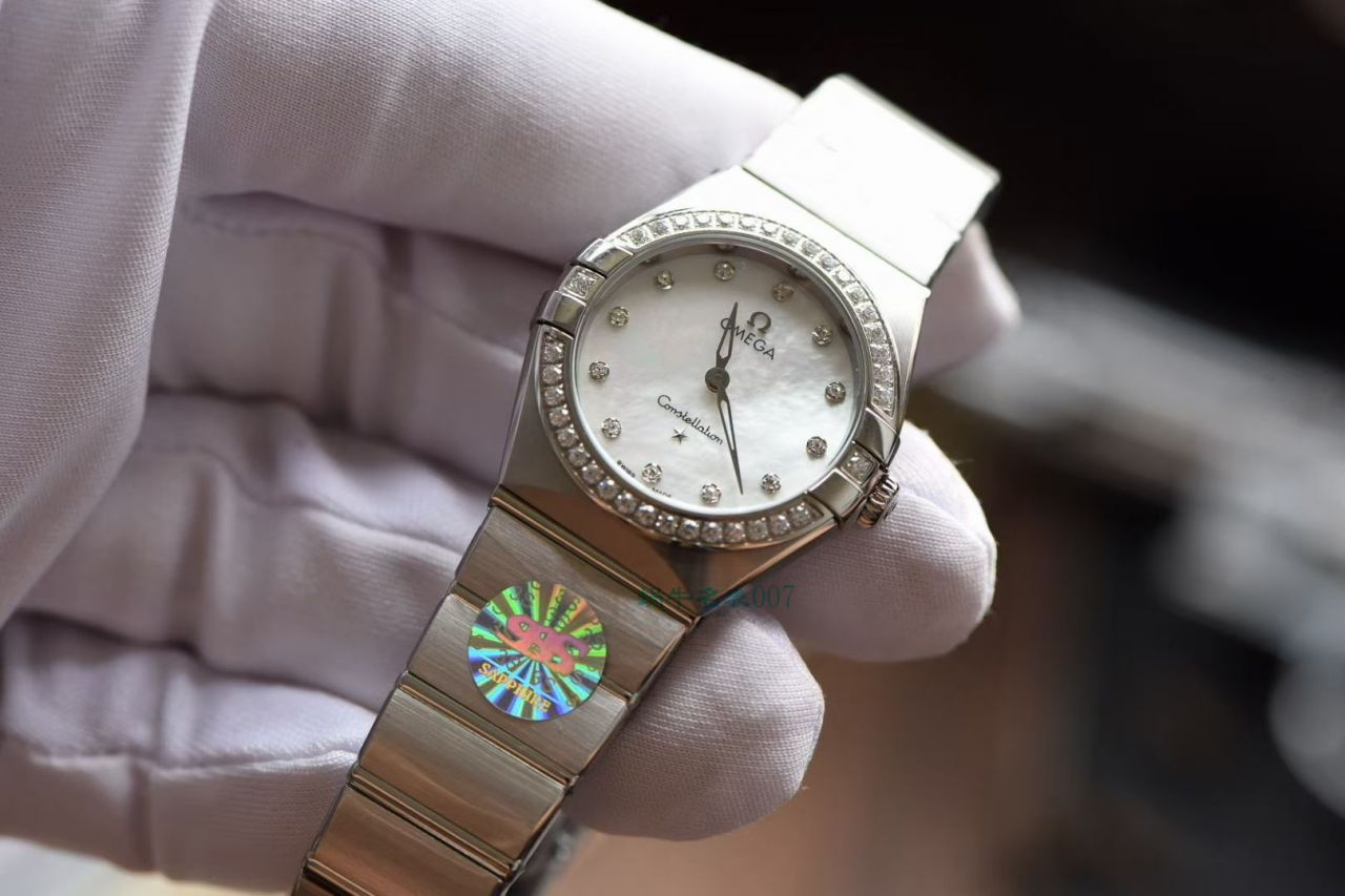 SSS Factory  Copy  Watches OMEGA Constellation 女表131.15.28.60.55.001 wrist watches  / VS729
