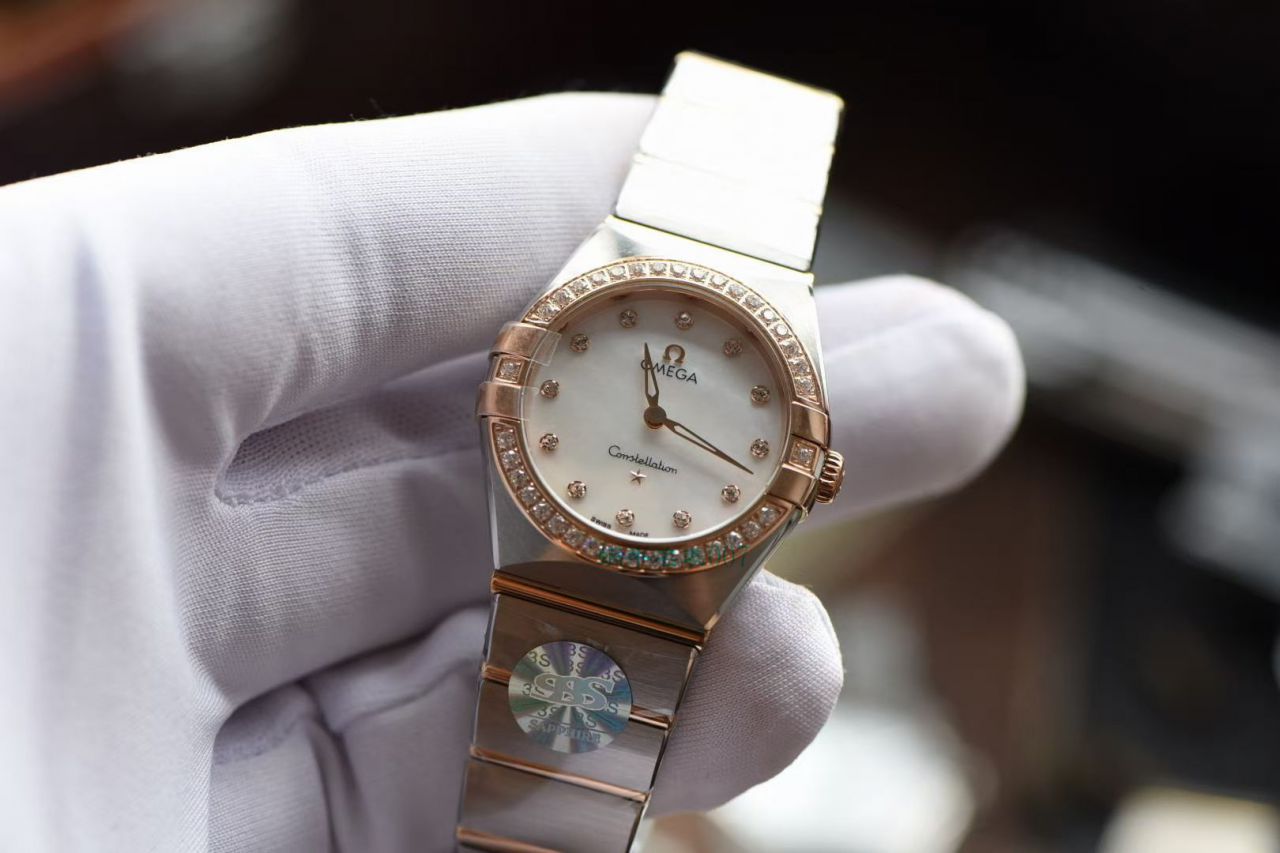 SSS Factory  Replica Watches OMEGA Constellation 女表131.25.28.60.55.001 wrist watches  / VS728