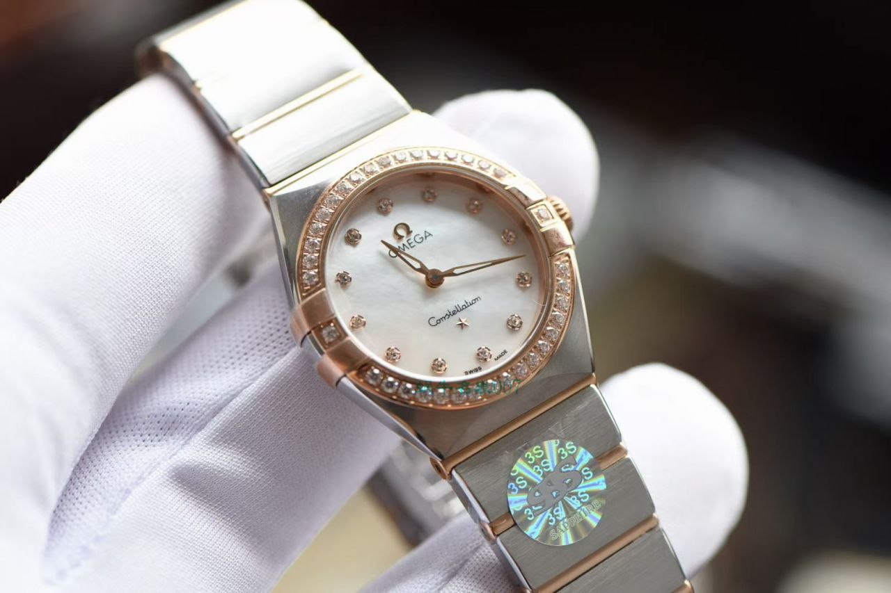 SSS Factory  Replica Watches OMEGA Constellation 女表131.25.28.60.55.001 wrist watches  / VS728