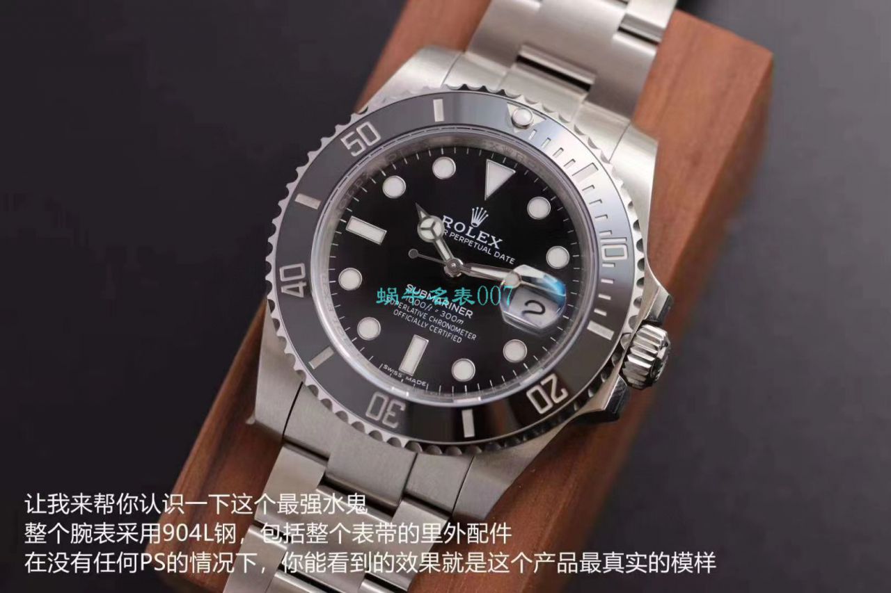 V6 Factory  top 新作 Replica Copy  Rolex  Submariner 116610LN-97200 Watches  / R639V6