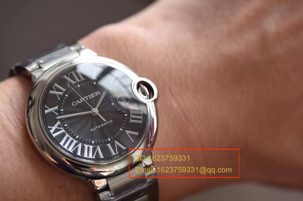 V6 Factory  Cartier  蓝气球男装42毫米 Replica Copy W6920042 wrist watches  / K307