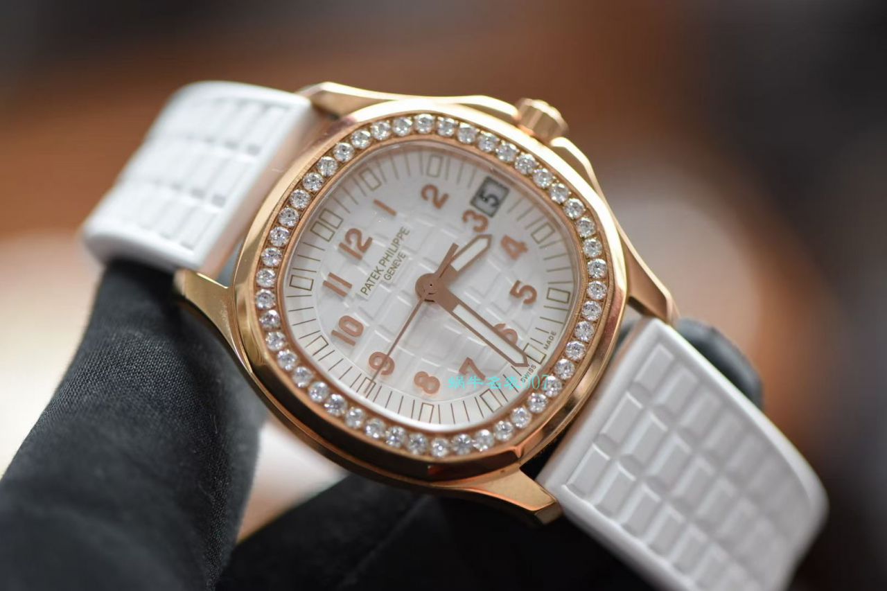 PPF Factory  High quality  Replica Watches  PATEK PHILIPPE AQUANAUT女款5068R-010 / BD321