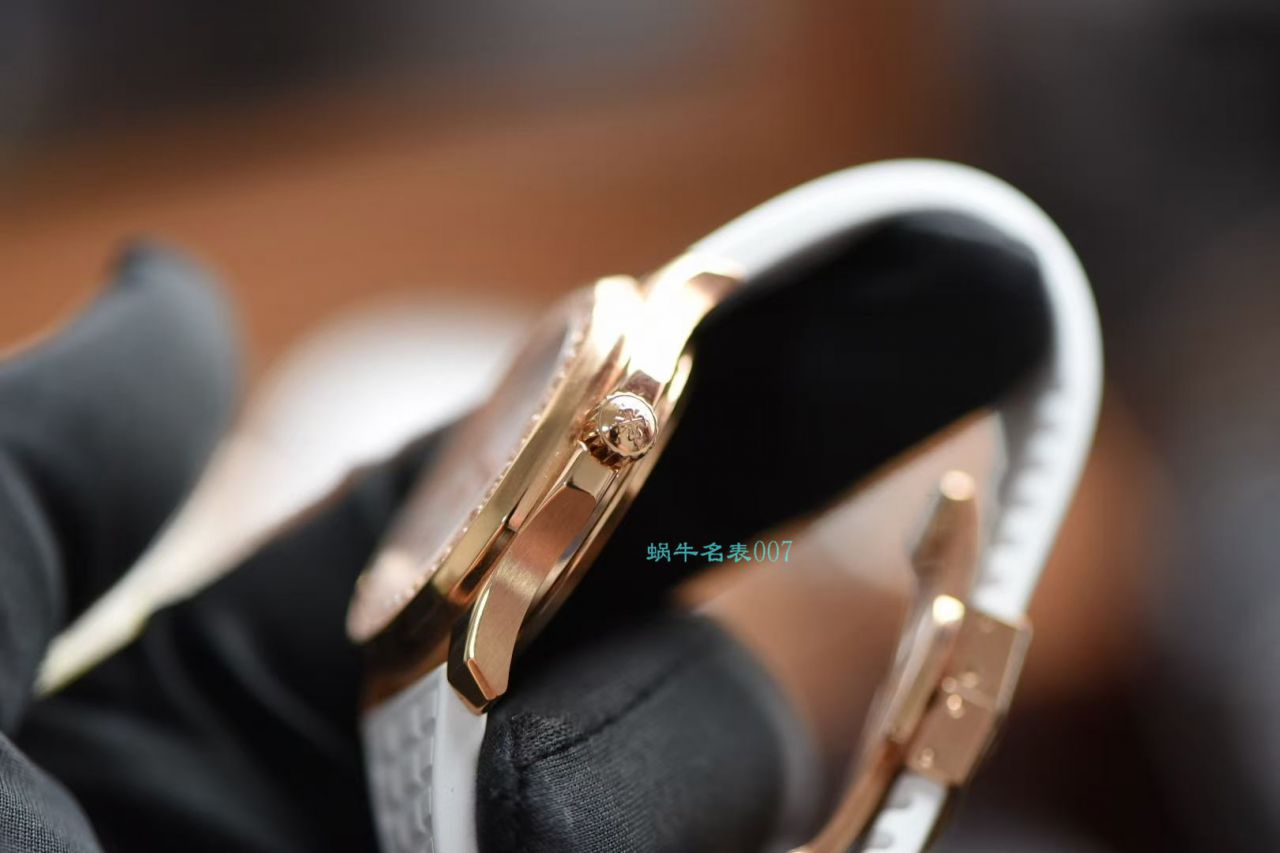 PPF Factory  High quality  Replica Watches  PATEK PHILIPPE AQUANAUT女款5068R-010 / BD321