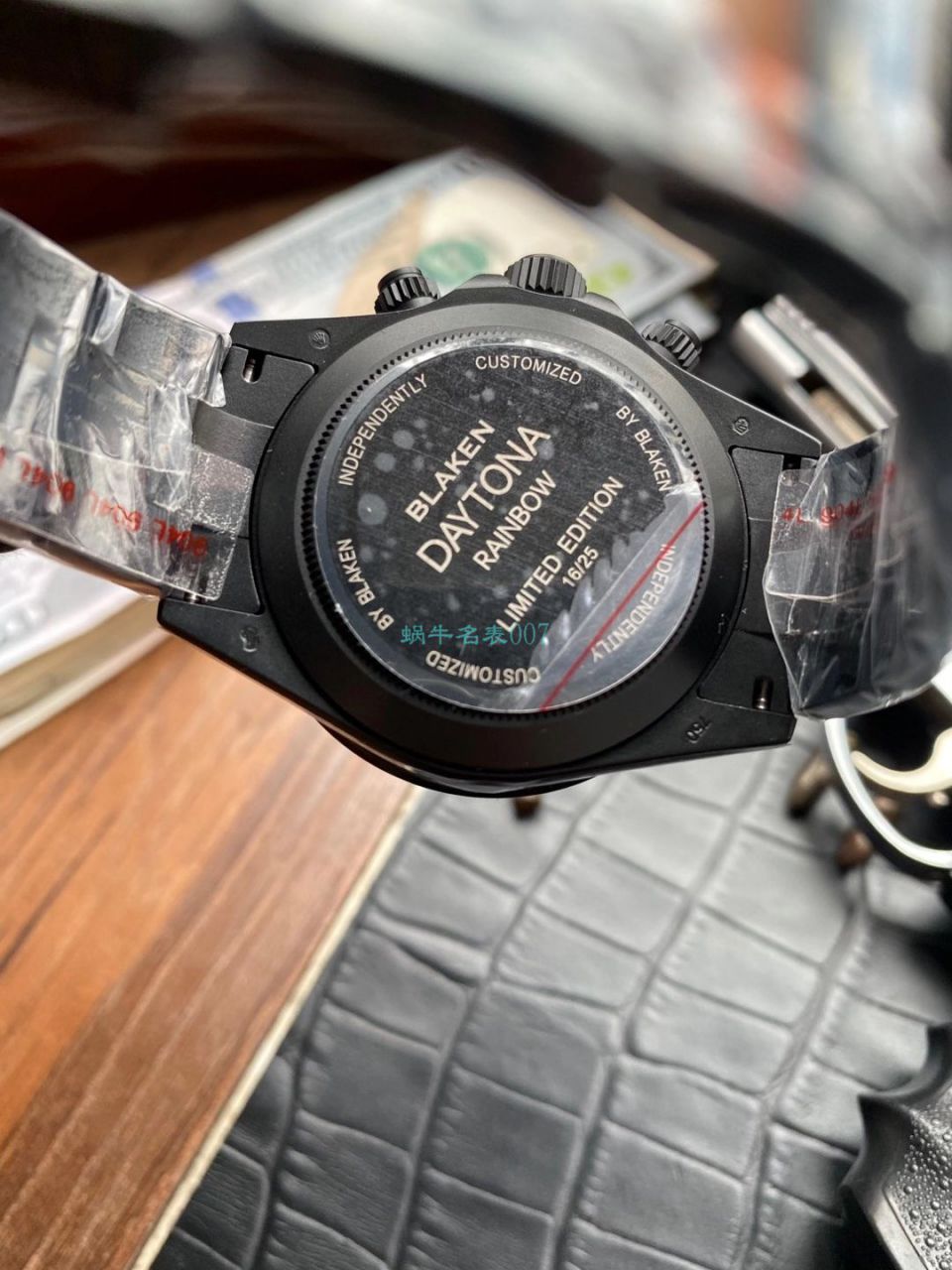 TW Factory  High quality  Replica Blacken改装 Rolex  Ditongna 碳黑钢皇副本 Watches  / R650