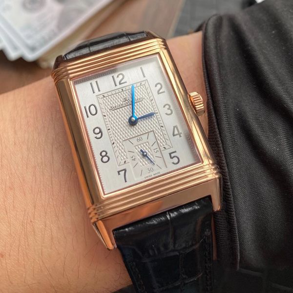 【 Video analysis 】MG Factory  High quality  Replica  Jaeger-LeCoultre 翻转 Watches Q3842520 wrist watches 