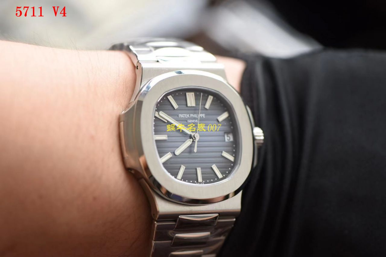  Video analysis PPF Factory V4版本 PATEK PHILIPPE  top  Replica Watches  Nautilus 5711/1A-010 wrist watches  / BD307