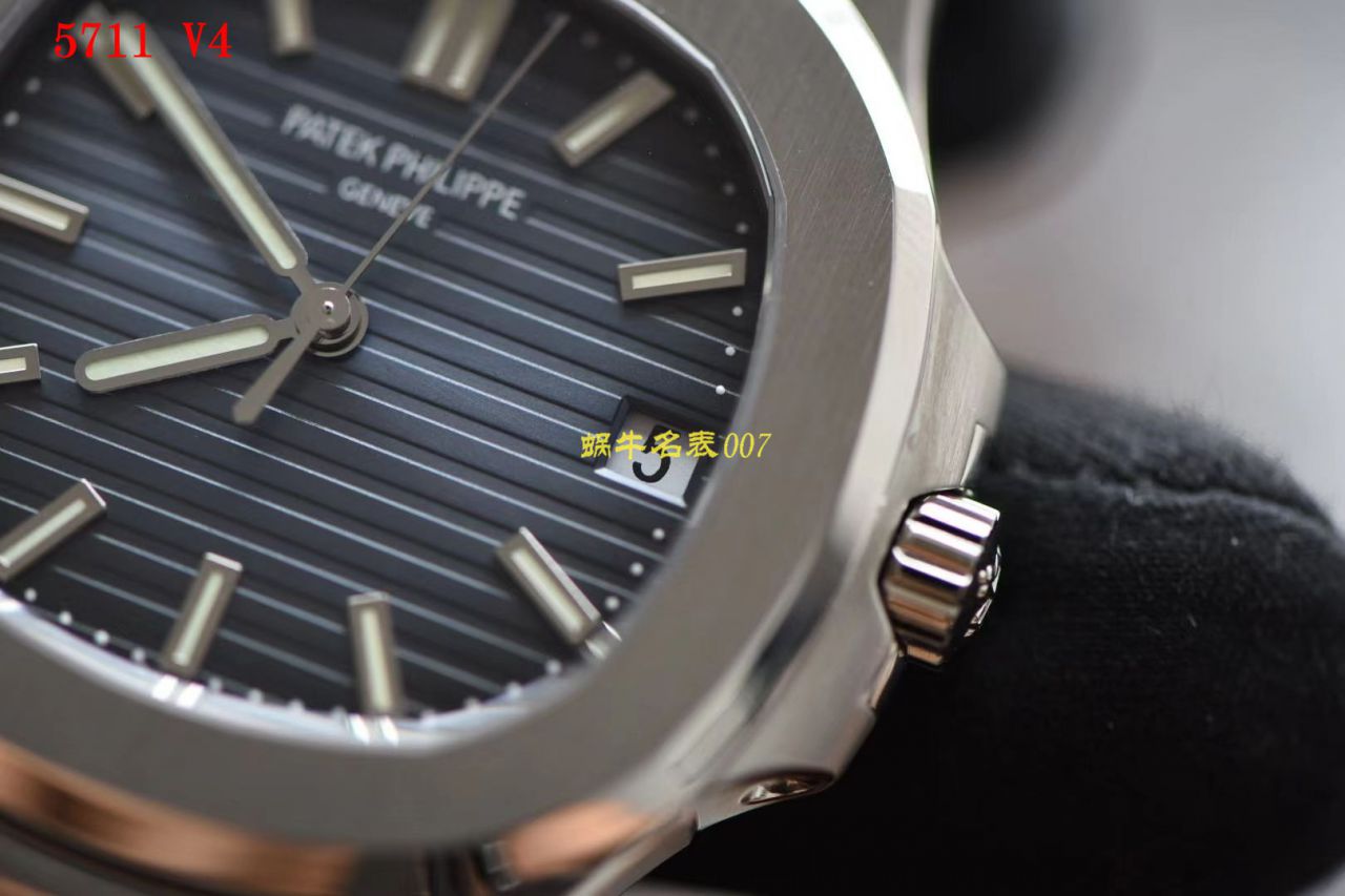 【 Video analysis PPF Factory Patek Philippe Replica Copy 表】 PATEK PHILIPPE Nautilus Nautilus 运动系列5711/1A-011 / BD276