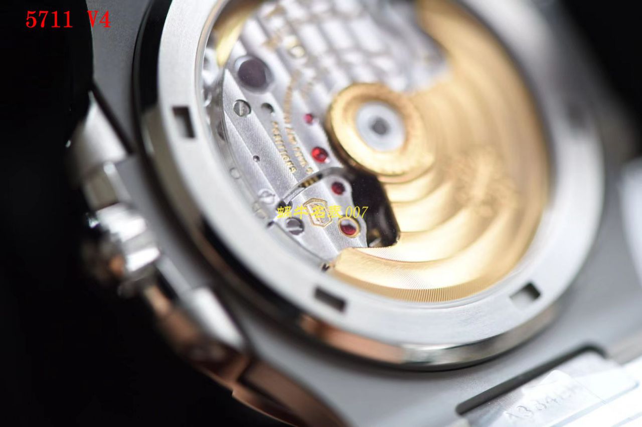 【PPF超级PATEK PHILIPPE Nautilus 重磅来袭！“灰蓝”】 PATEK PHILIPPE 运动优雅 top  Replica Copy 5711/1A 010 不锈钢 wrist watches ( Replica  Nautilus )2019年钢表王座的开年重器 / BD267
