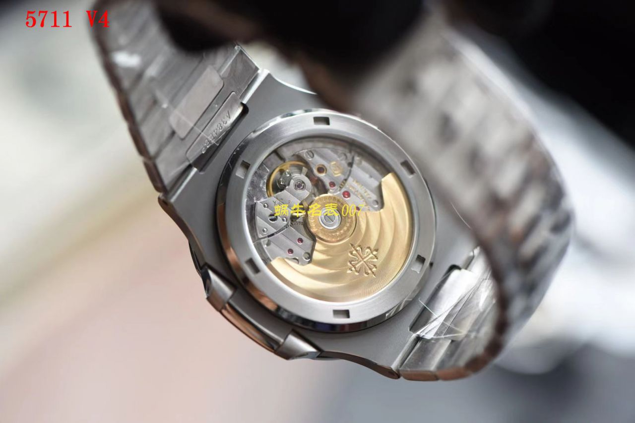 【PPF超级PATEK PHILIPPE Nautilus 重磅来袭！“灰蓝”】 PATEK PHILIPPE 运动优雅 top  Replica Copy 5711/1A 010 不锈钢 wrist watches ( Replica  Nautilus )2019年钢表王座的开年重器 / BD267