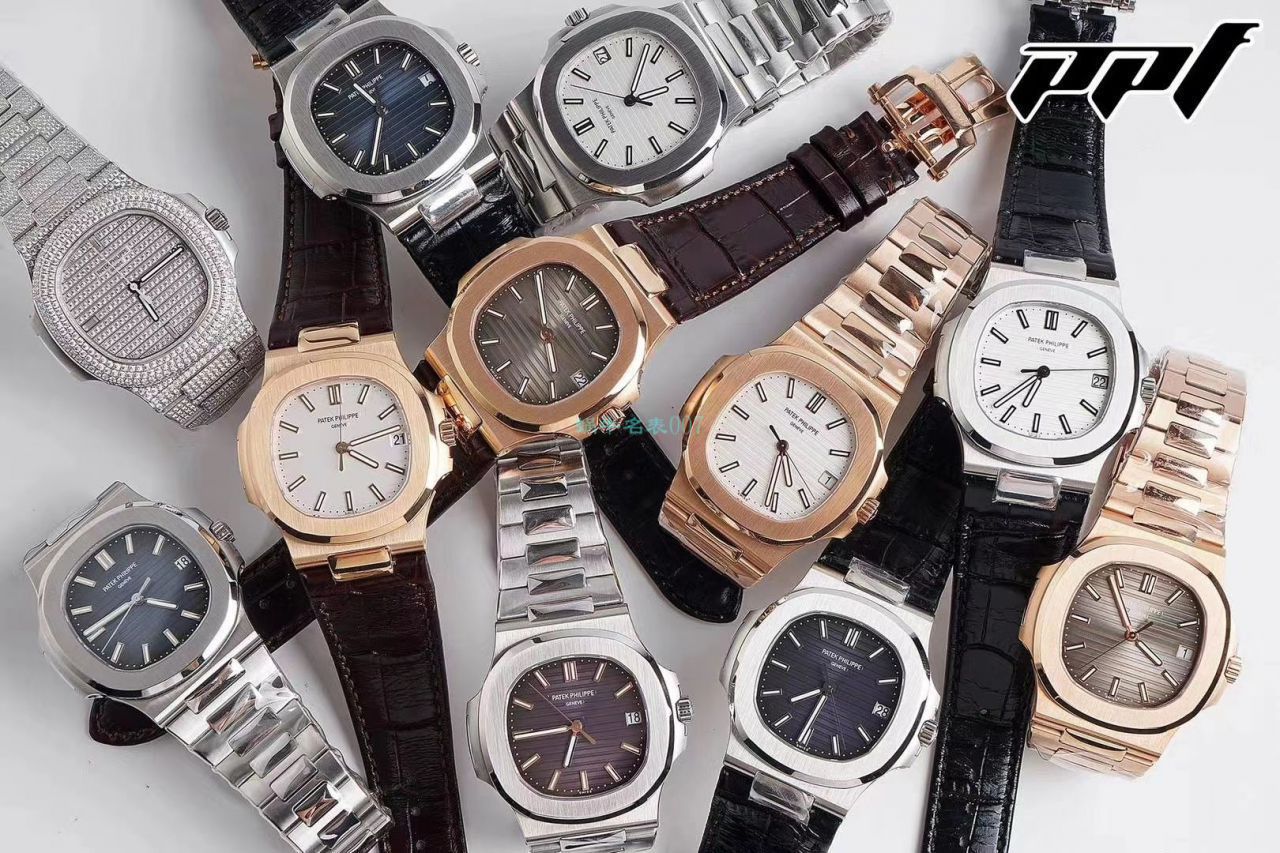 【PPF超级PATEK PHILIPPE Nautilus 重磅来袭！“灰蓝”】 PATEK PHILIPPE 运动优雅 top  Replica Copy 5711/1A 010 不锈钢 wrist watches ( Replica  Nautilus )2019年钢表王座的开年重器 / BD267