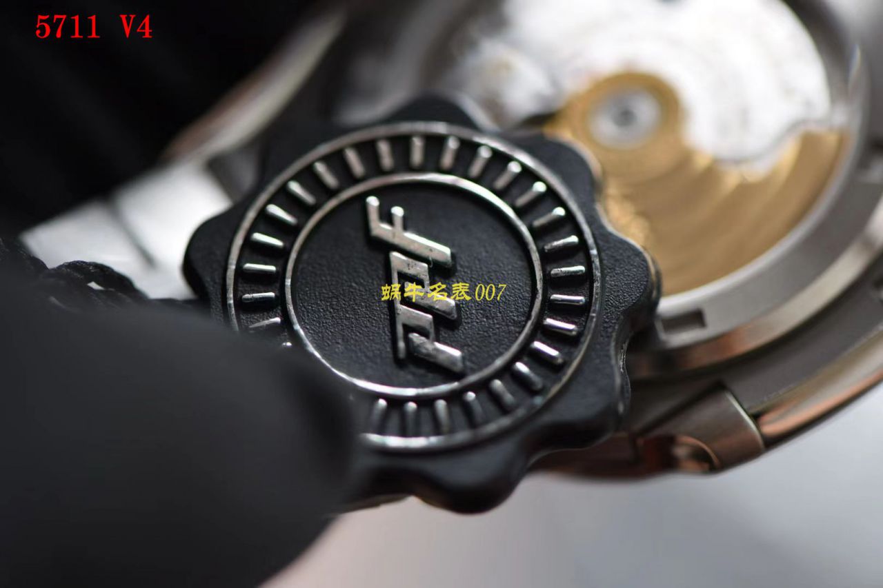 PPF Factory V4版本【 Video analysis 】 PATEK PHILIPPE  Replica Copy  Nautilus 灰蓝5711/1A-010 Watches  / PPF5711huilanV4