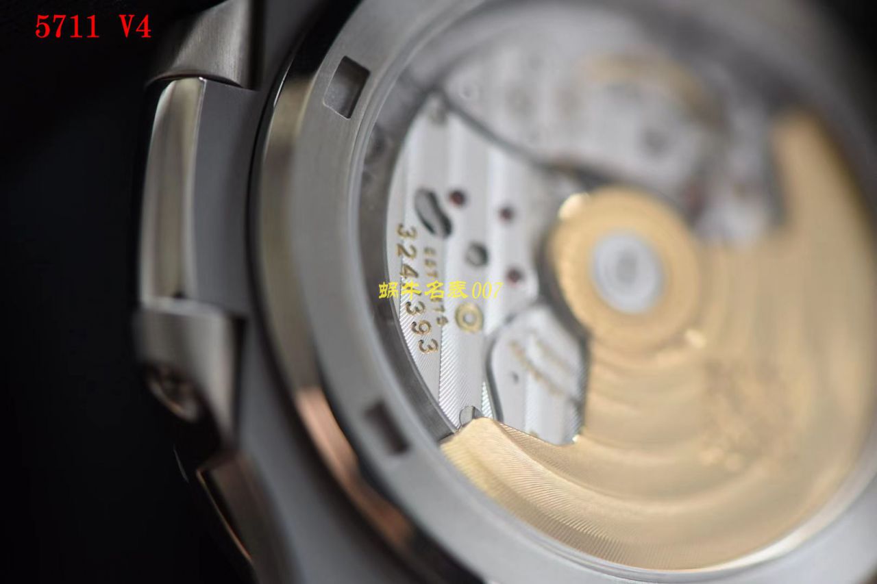 PPF Factory V4版本【 Video analysis 】 PATEK PHILIPPE  Replica Copy  Nautilus 灰蓝5711/1A-010 Watches  / PPF5711huilanV4