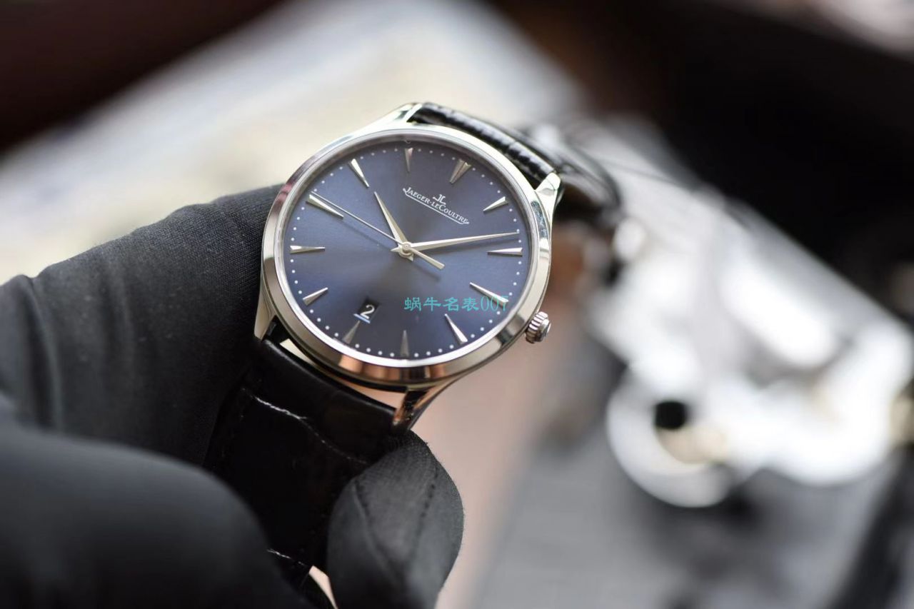 【 Video analysis 】FK Factory  High quality  Replica  Jaeger-LeCoultre 超薄大师 Watches 新款蓝面 / JJ191