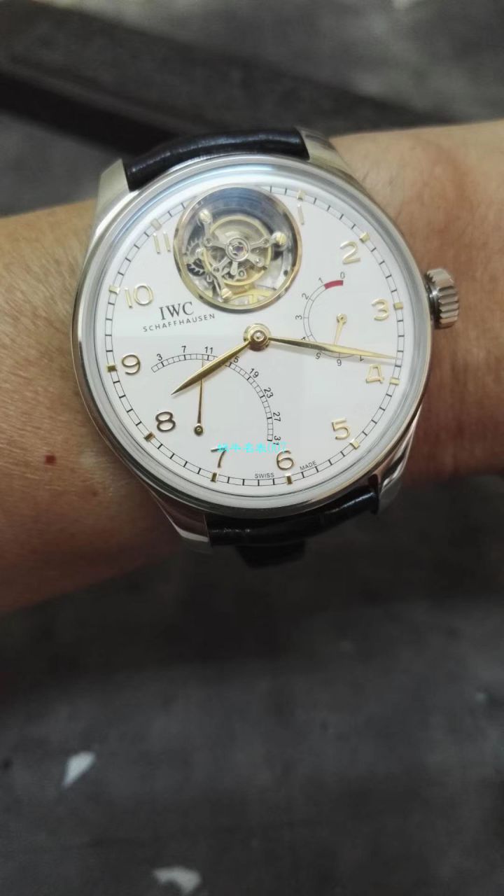 【 Video analysis 】YL Factory  IWC 葡萄牙 Replica  Tourbillon  Replica Watches IW504601 wrist watches  / WG569