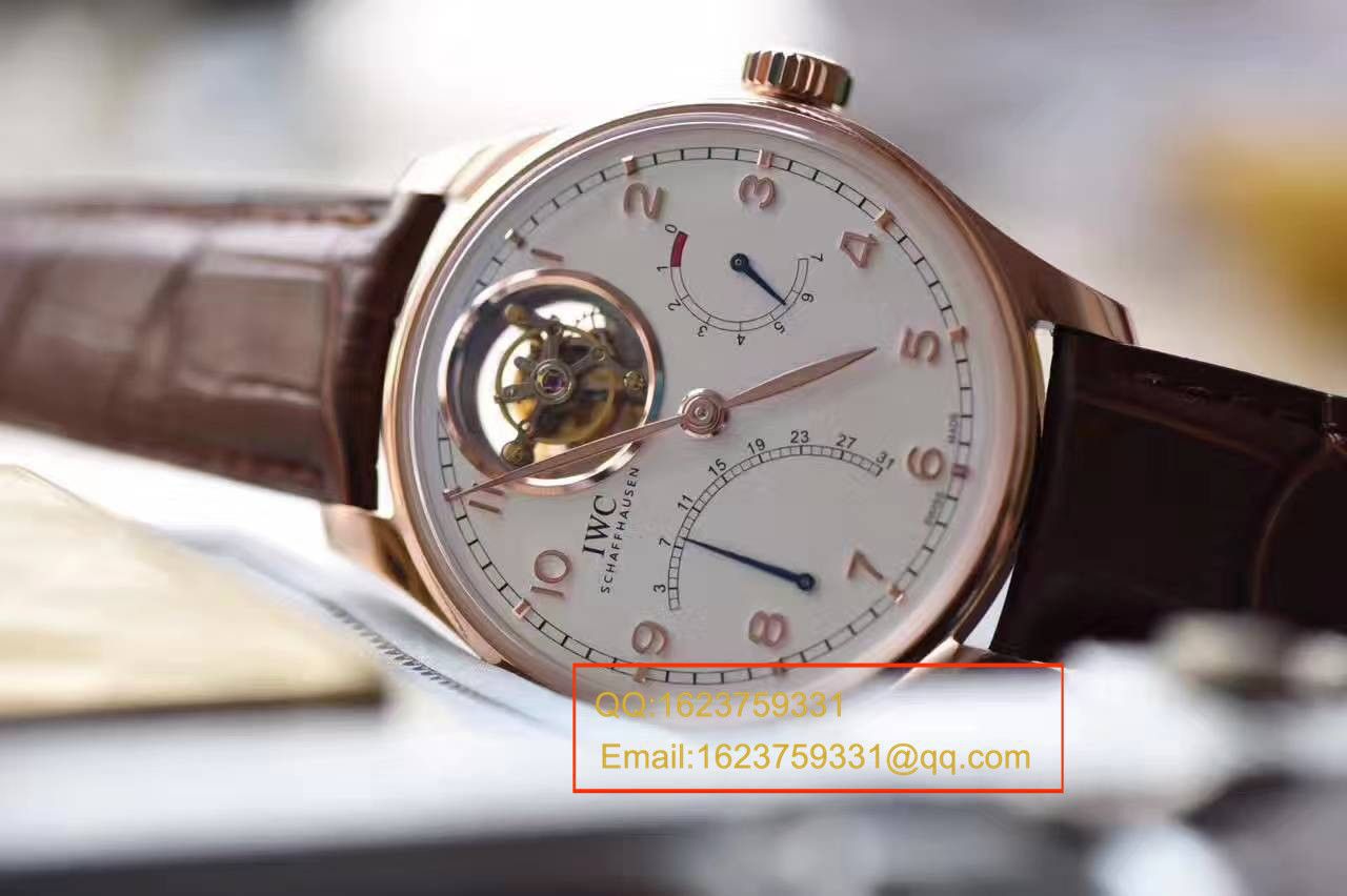 【 Video analysis 】YL Factory  High quality  Replica  IWC  Tourbillon  Watches 葡萄牙IW504402 wrist watches  / WG570