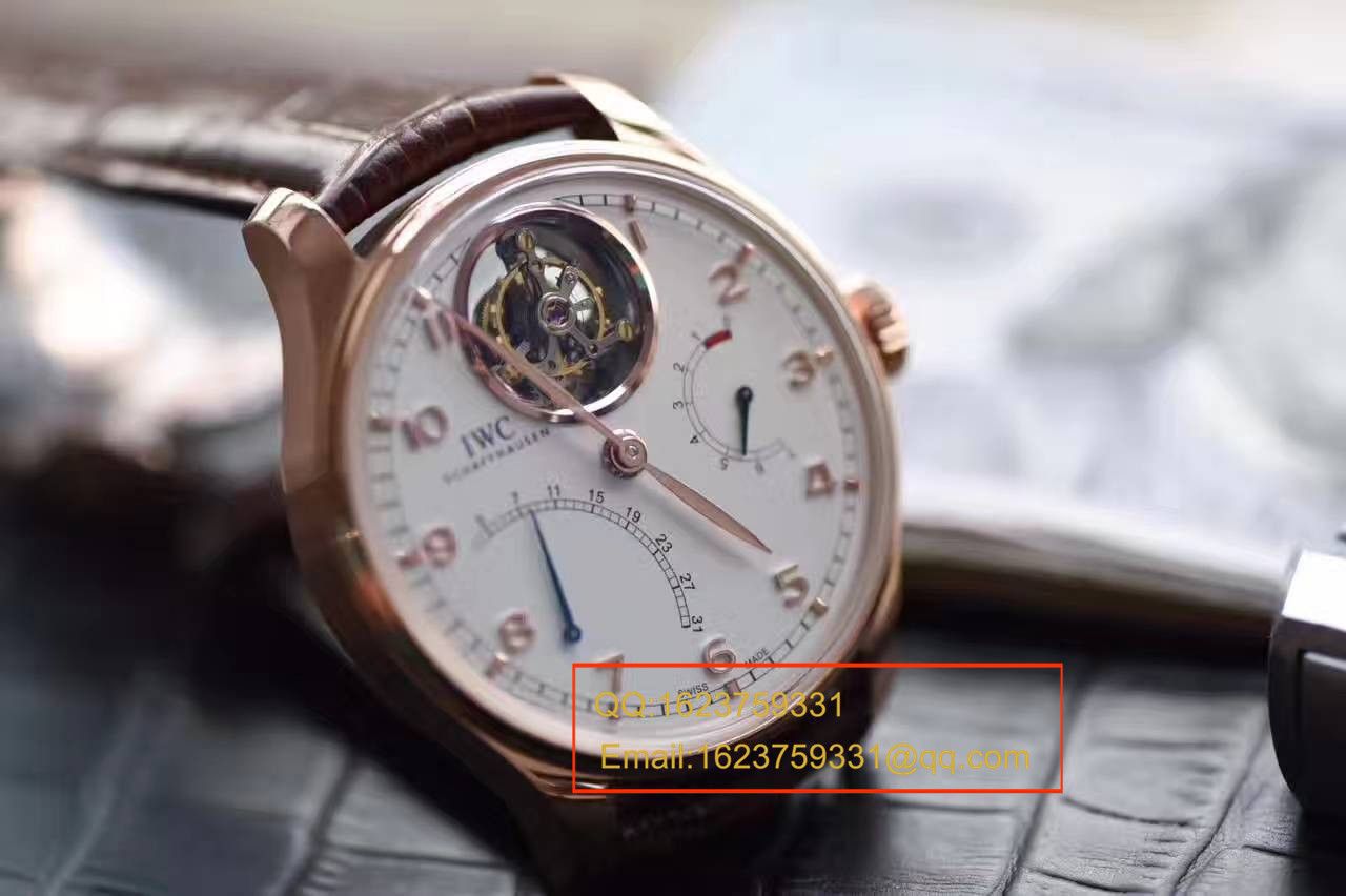 【 Video analysis 】YL Factory  High quality  Replica  IWC  Tourbillon  Watches 葡萄牙IW504402 wrist watches  / WG570