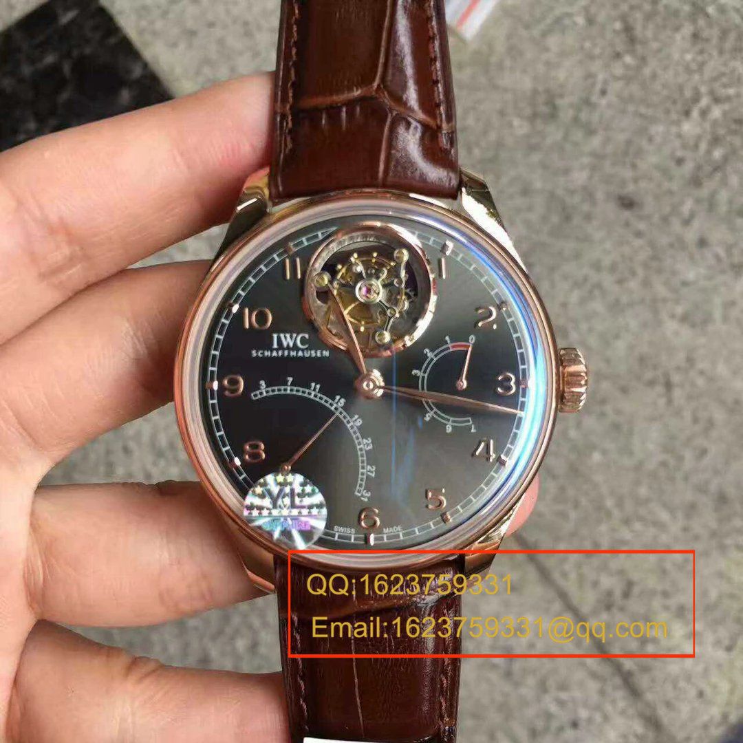 【 Video analysis 】YL Factory  High quality  Replica  IWC  Tourbillon  Watches 葡萄牙IW504402 wrist watches  / WG570
