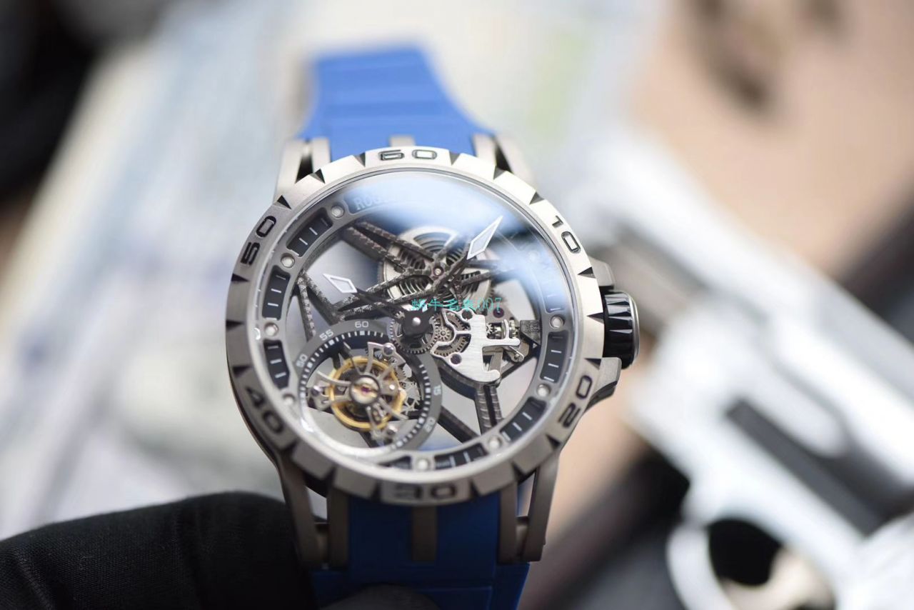 【 Video analysis 】 Best 的罗杰杜彼王者系列镂空 Tourbillon  Replica Watches  / LJ083