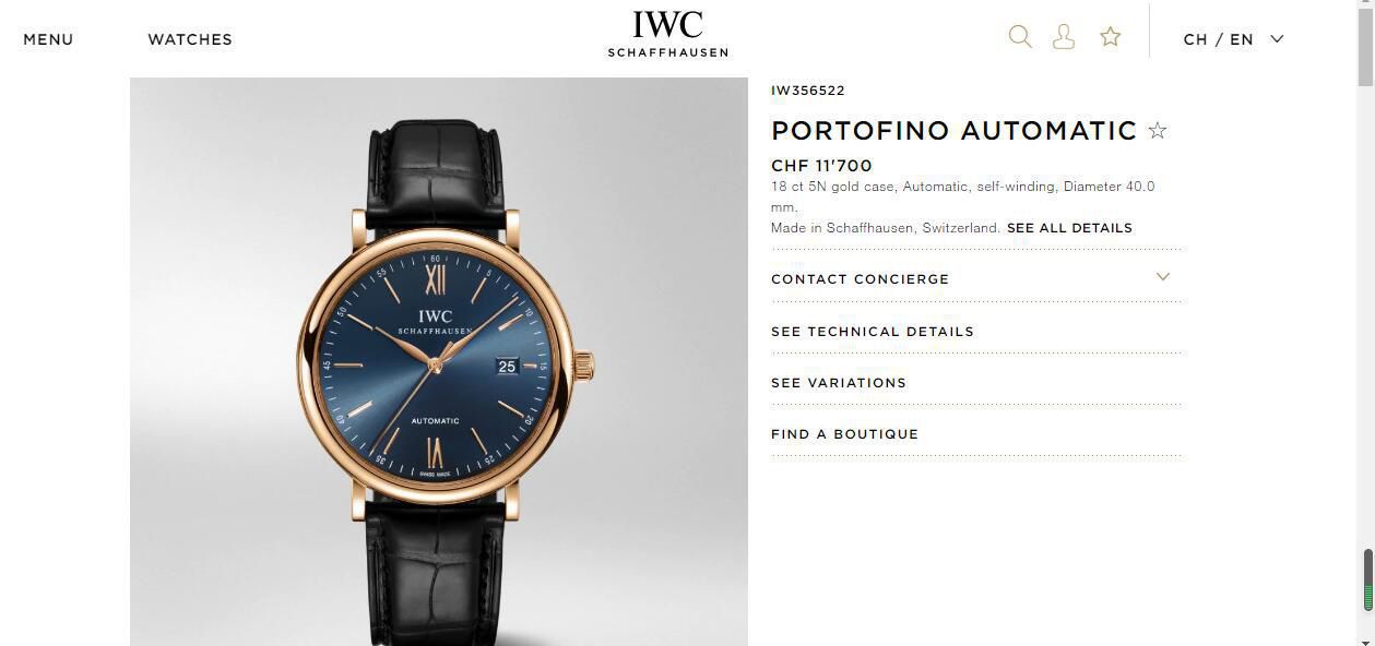 【 Video analysis 】V7 Factory  High quality  Replica Copy  Watches IWC IWC 柏涛菲诺IW356523 / WG572