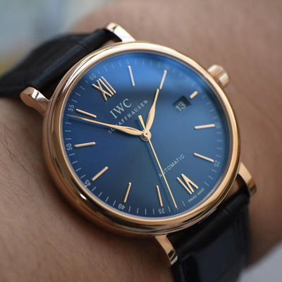 【 Video analysis 】V7 Factory  IWC 柏涛菲诺 Replica Watches IW356522金壳柏涛小镇图案