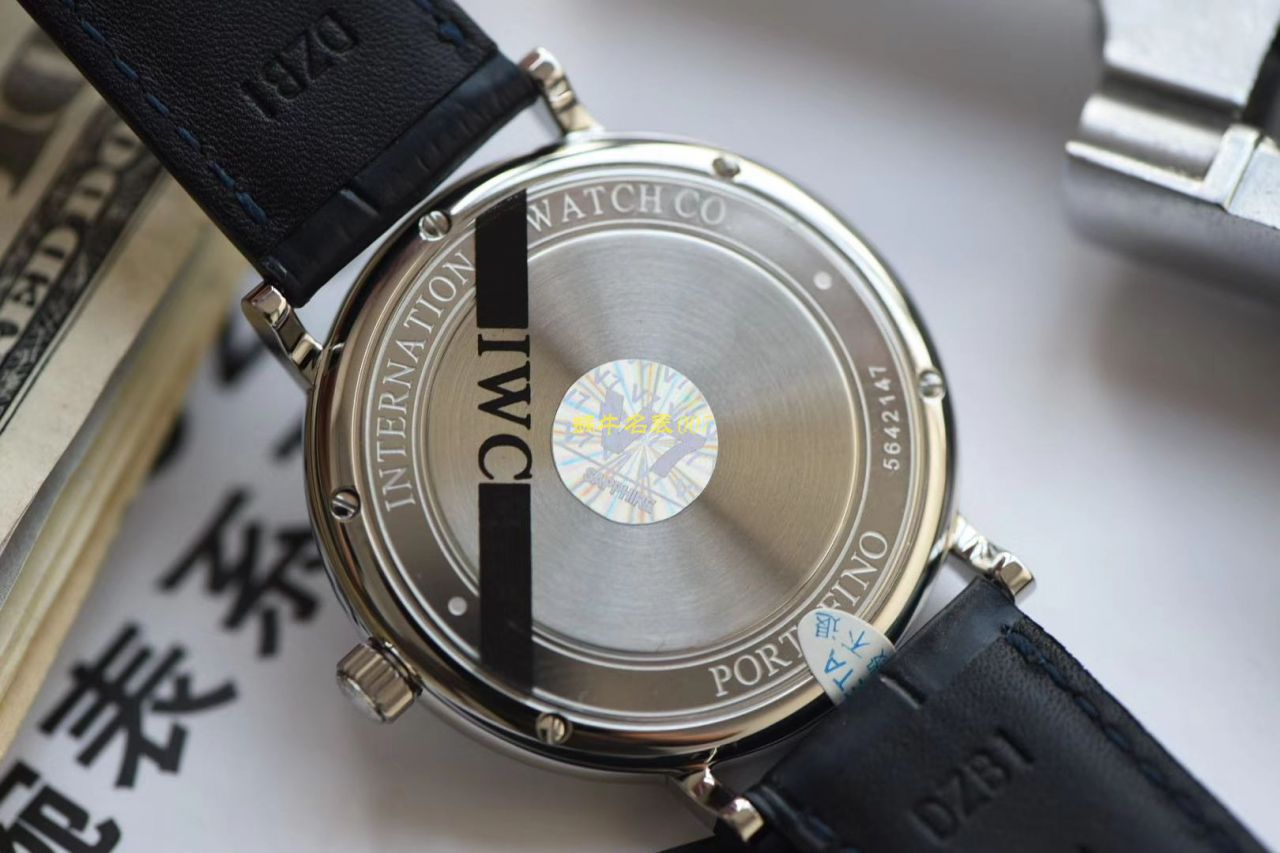 【 Video analysis 】V7 Factory  IWC 柏涛菲诺 Replica Watches IW356522金壳柏涛小镇图案 / WG573