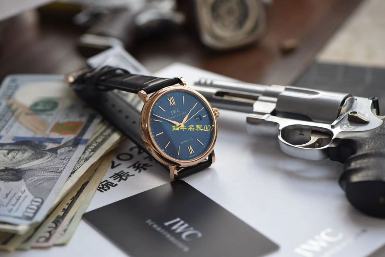 【 Video analysis 】V7 Factory  IWC 柏涛菲诺 Replica Watches IW356522金壳柏涛小镇图案 / WG573