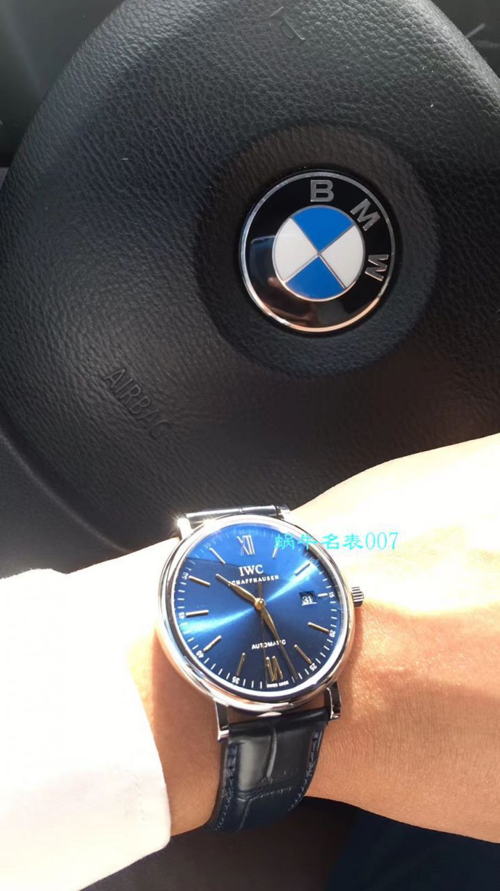 【 Video analysis 】V7 Factory  IWC 柏涛菲诺 Replica Watches IW356522金壳柏涛小镇图案 / WG573