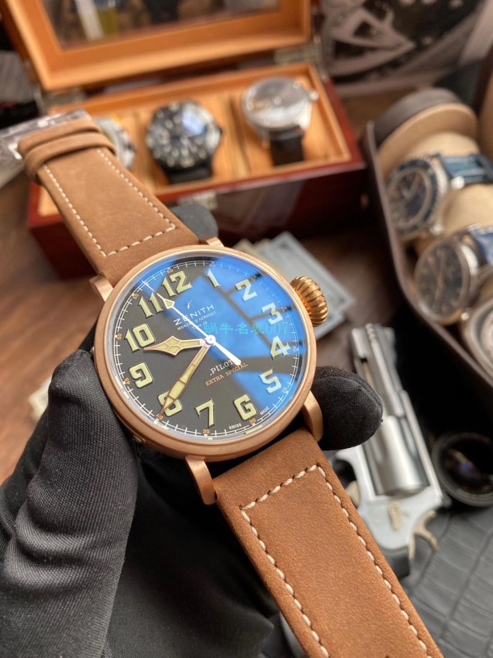 【 Video analysis 】XF Factory  High quality  Replica Watches 真力时青铜大飞29.2430.679/21.C753 wrist watches  / ZSL062
