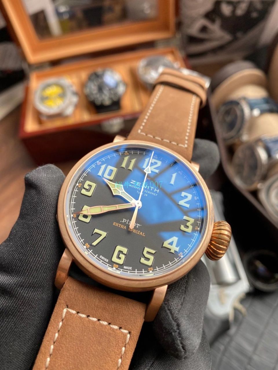 【 Video analysis 】XF Factory  High quality  Replica Watches 真力时青铜大飞29.2430.679/21.C753 wrist watches  / ZSL062