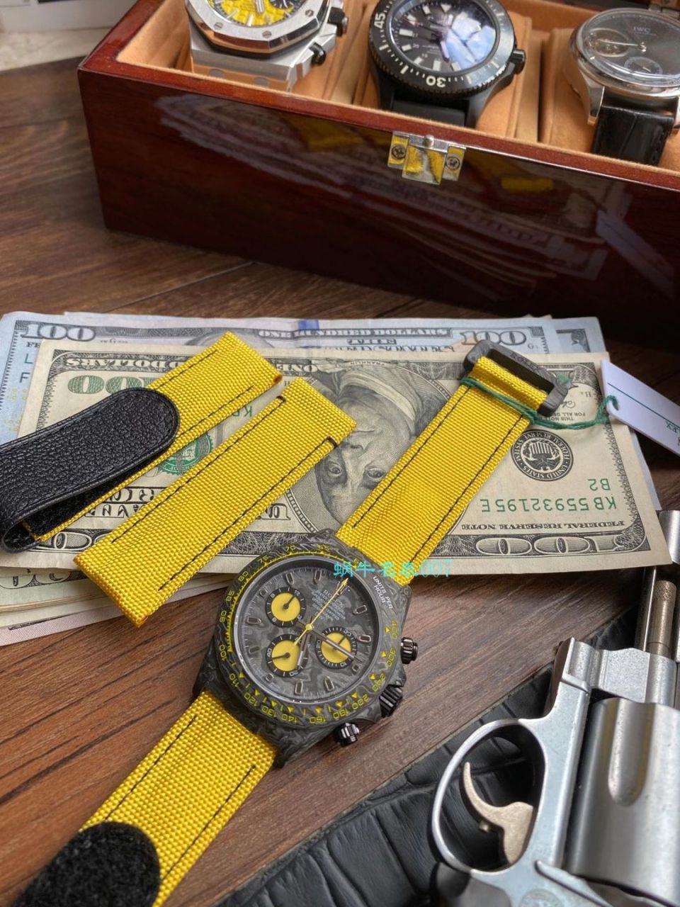 WWF Factory ROLEX宇宙计时 carbon fiber  Ditongna 系列之Diw团队改造版 Watches  / R651