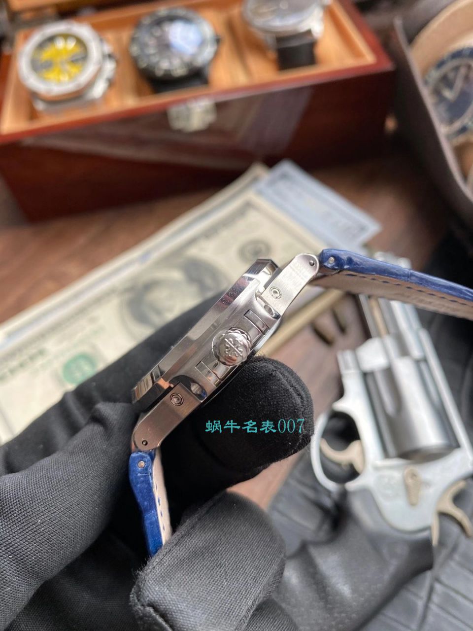GR Factory  PATEK PHILIPPE  Nautilus  Replica Watches V2版本5726/1A-014真月相 / BD327
