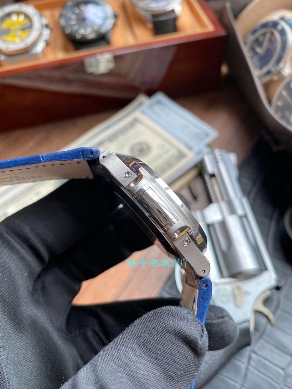 GR Factory  PATEK PHILIPPE  Nautilus  Replica Watches V2版本5726/1A-014真月相 / BD327