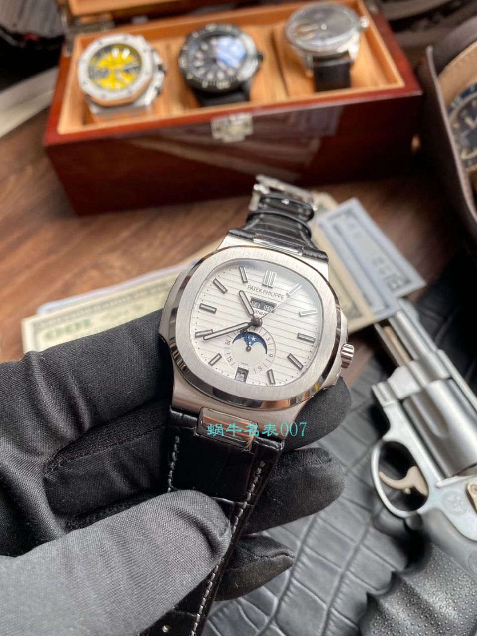 GR Factory  PATEK PHILIPPE  Nautilus  Replica Copy  Watches V2版本5726/1A-010 wrist watches  / BD328