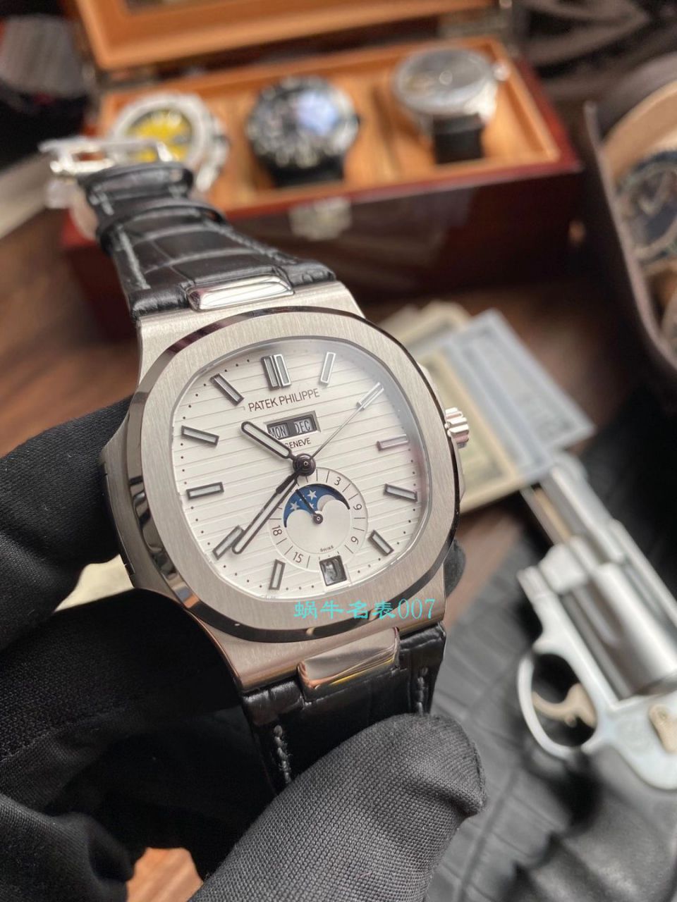 GR Factory  PATEK PHILIPPE  Nautilus  Replica Copy  Watches V2版本5726/1A-010 wrist watches  / BD328